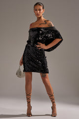 LOVE ME LIKE THAT SEQUIN MINI DRESS