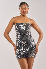 TRUE ICON MIRROR MINI DRESS