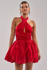 RUBY ROSE VELVET MINI DRESS