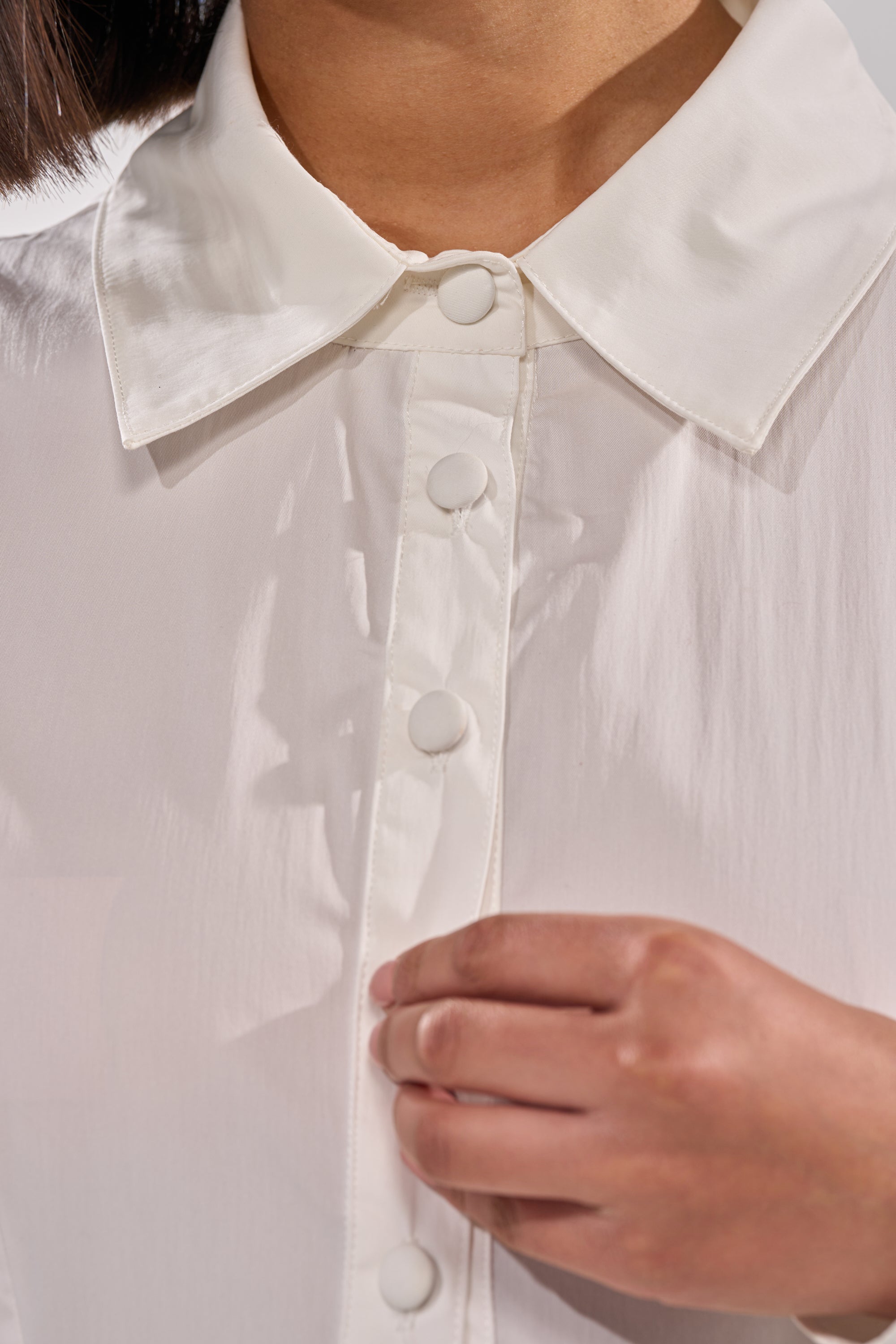 THE IT GIRL POPLIN MINI DRESS
