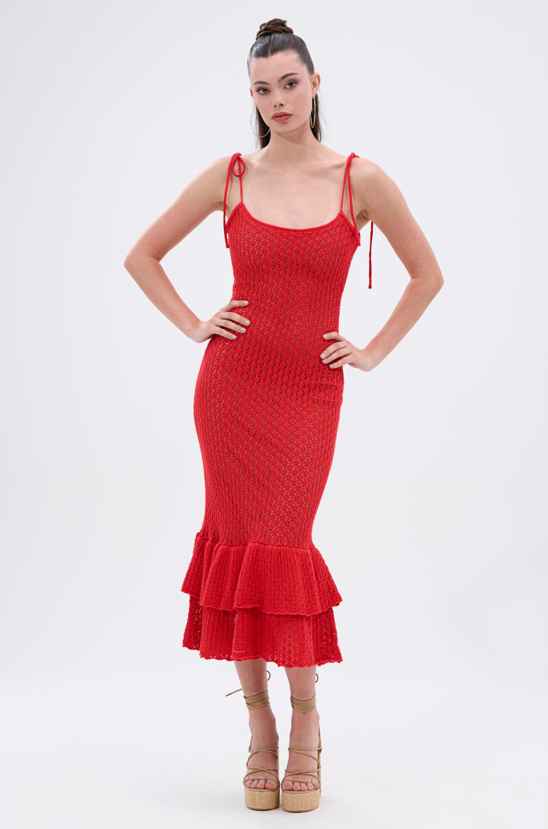 LINSEY MAXI KNIT DRESS