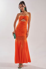 CABANA CHILL CINCHED MAXI DRESS