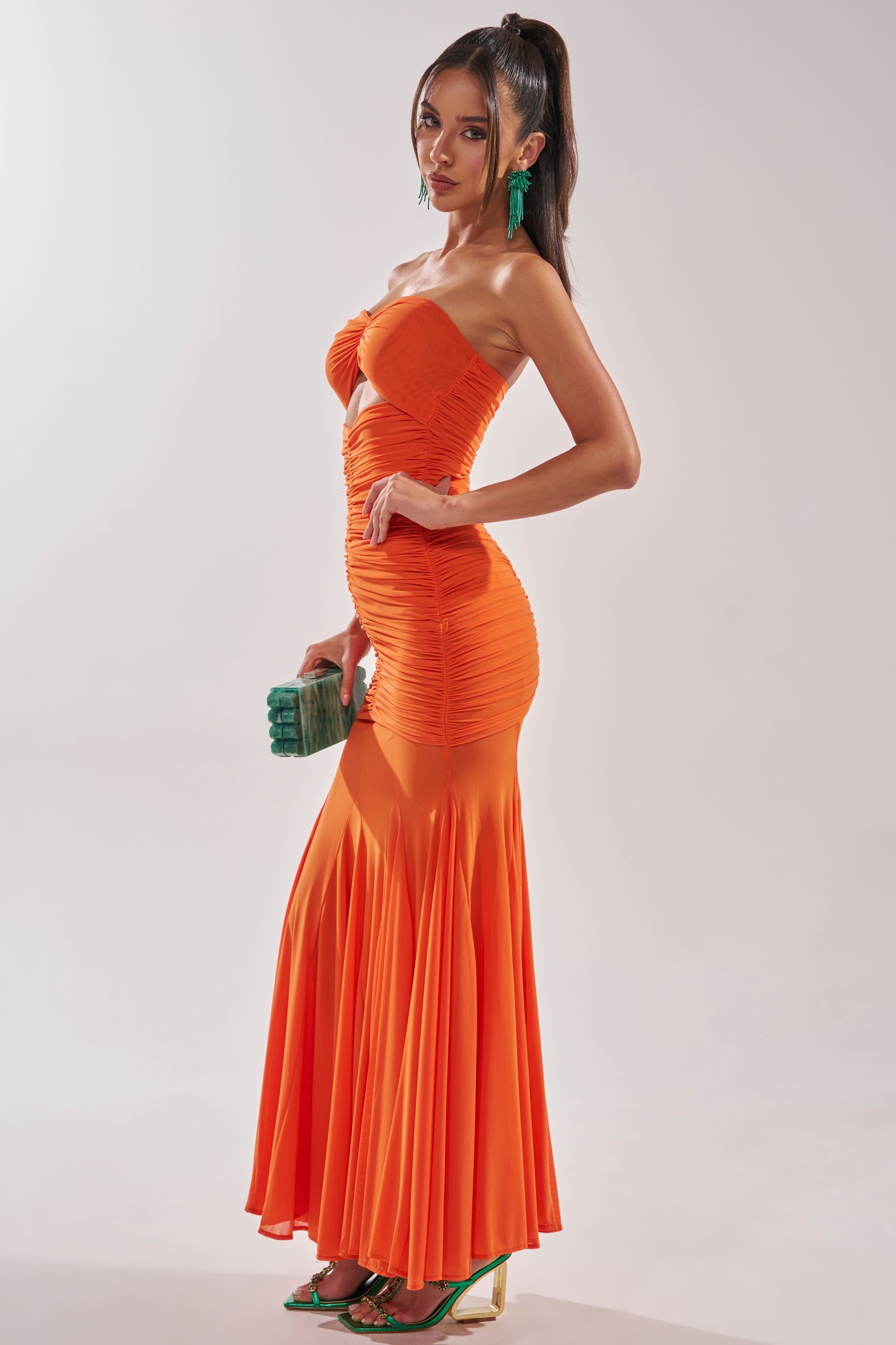 CABANA CHILL CINCHED MAXI DRESS