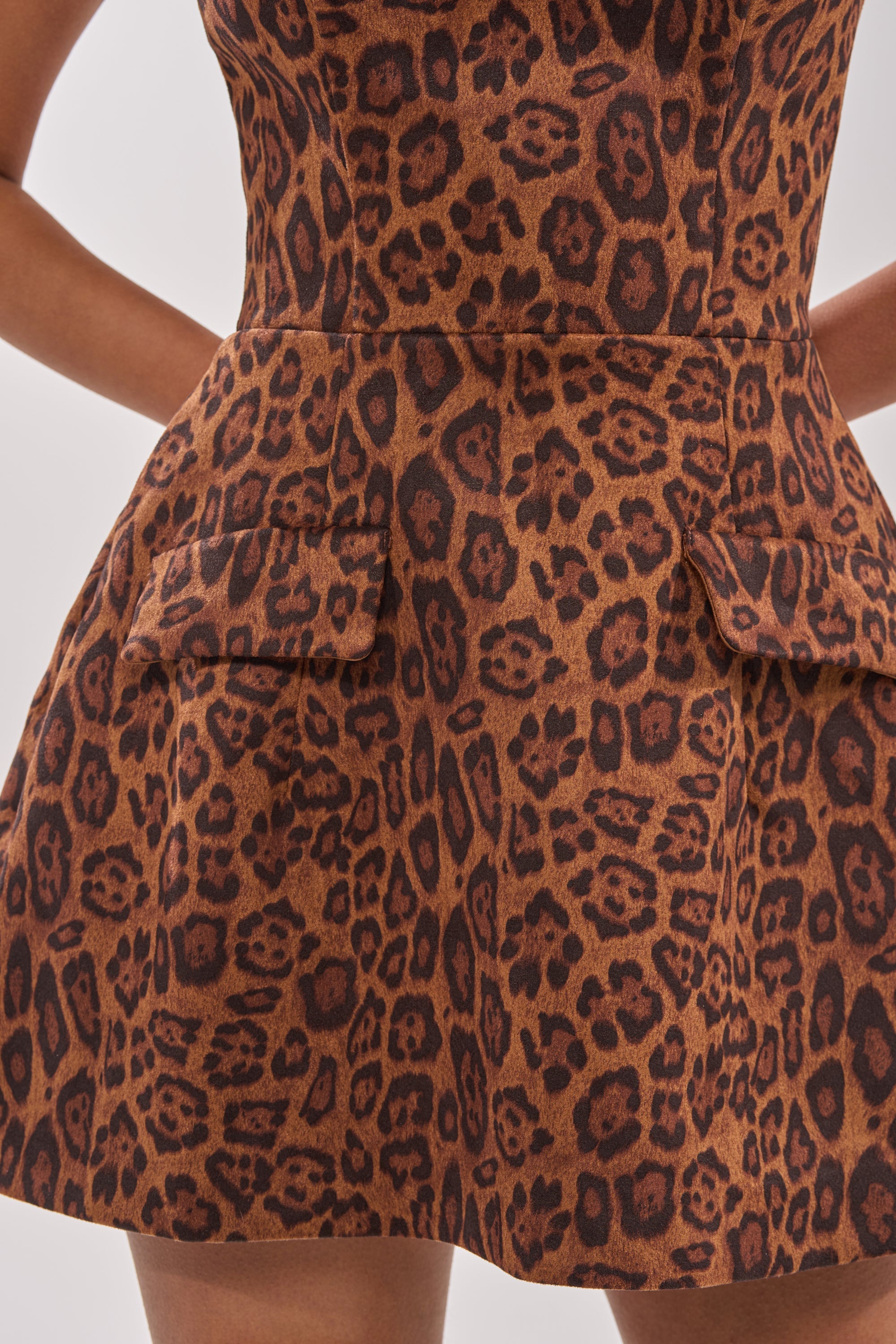 CHEETAH GIRL MINI DRESS