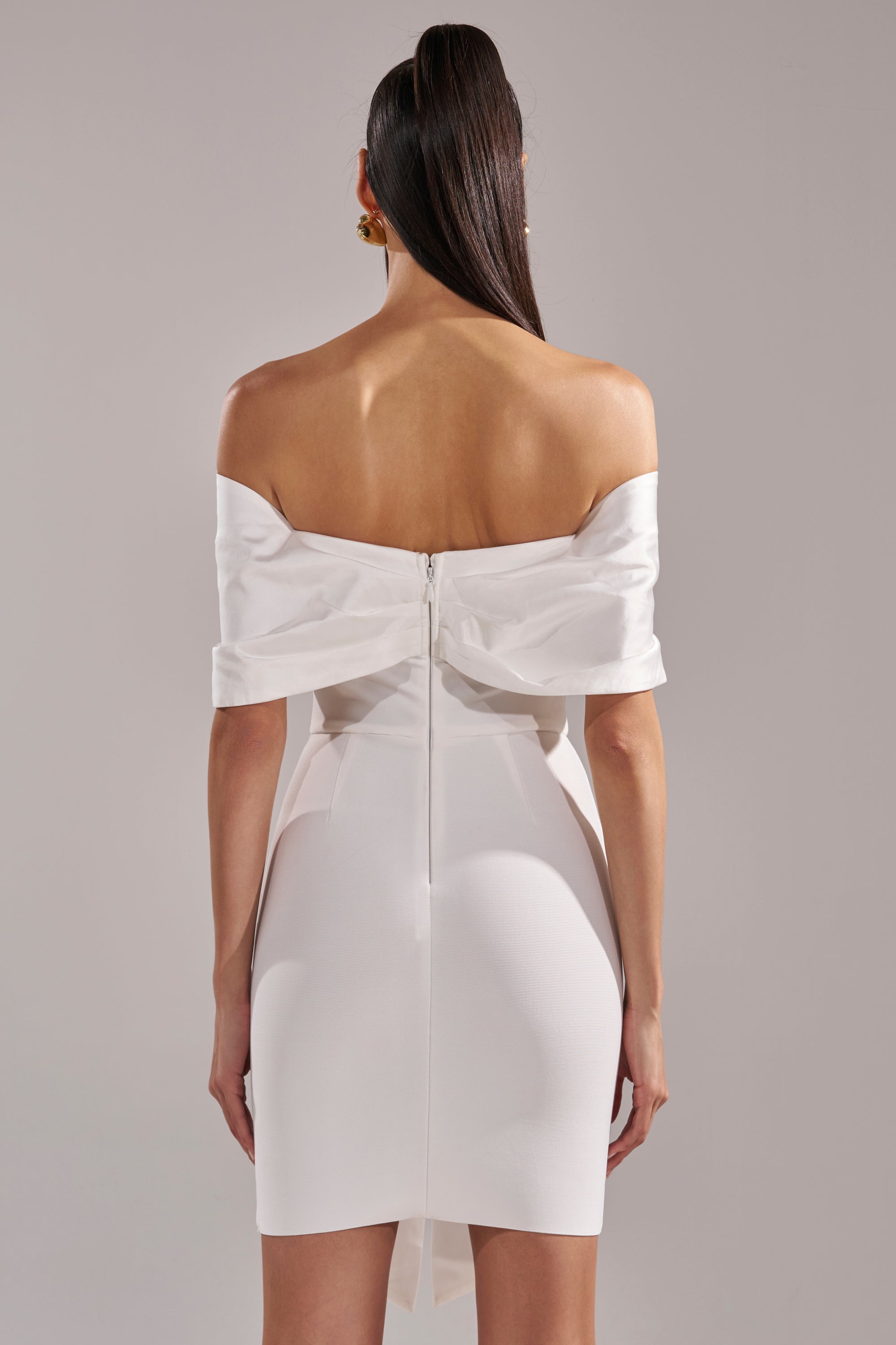 BEEN THE GIFT SATIN BOW DRESS