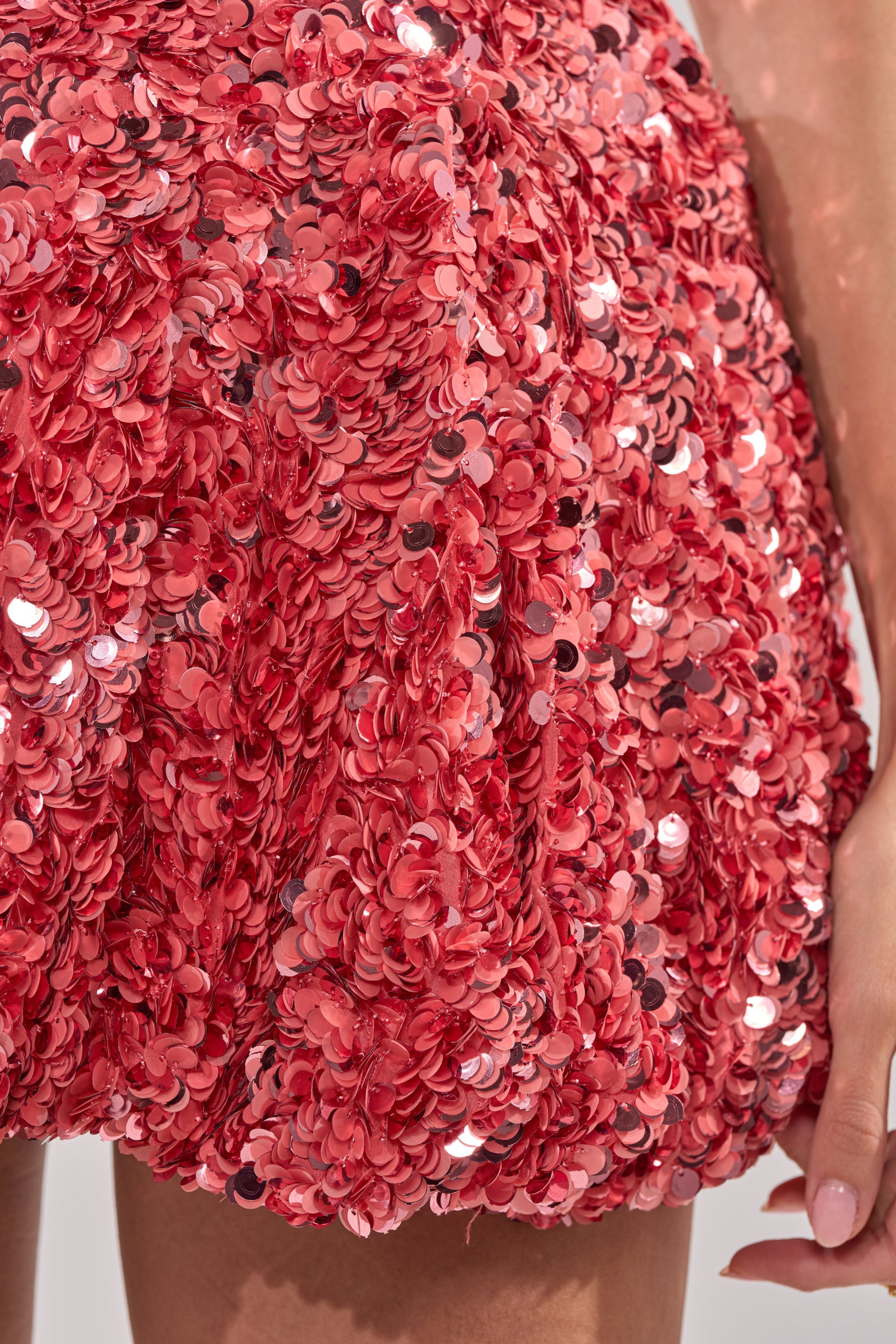 BARBIE GIRL SEQUIN MINI DRESS