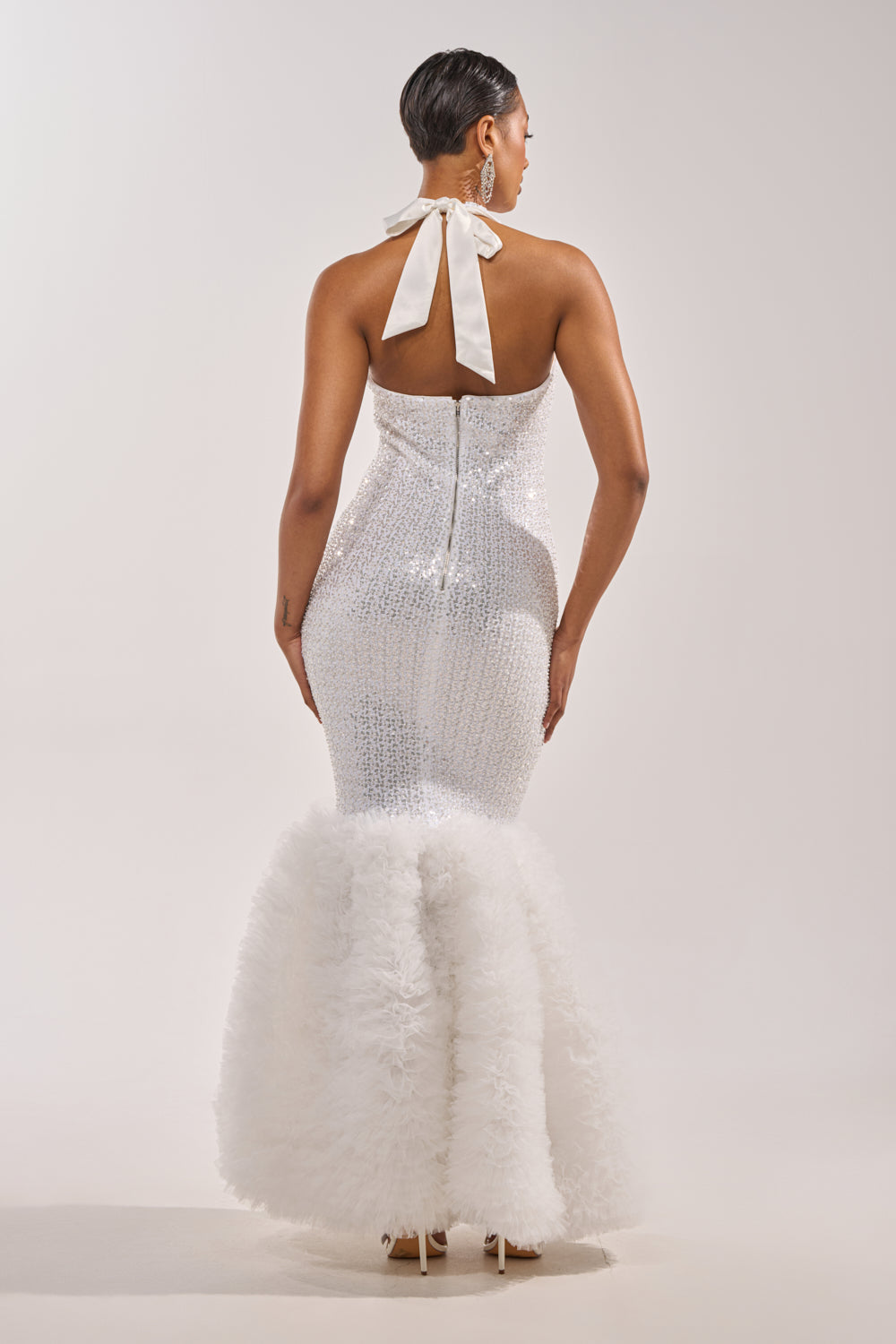 SHOWTIME SEQUIN MAXI DRESS