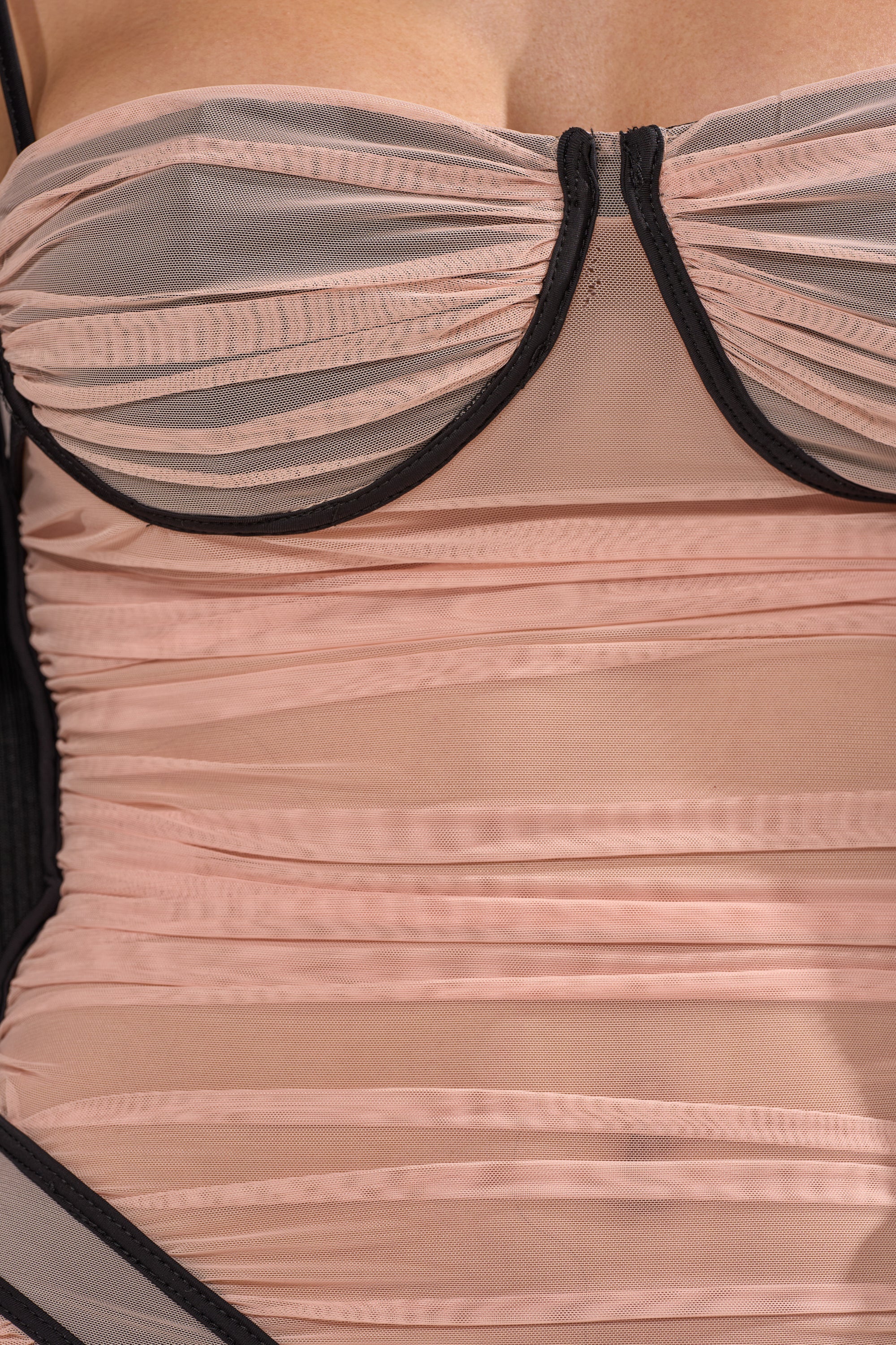 BIKINI BABE MESH MIDI DRESS