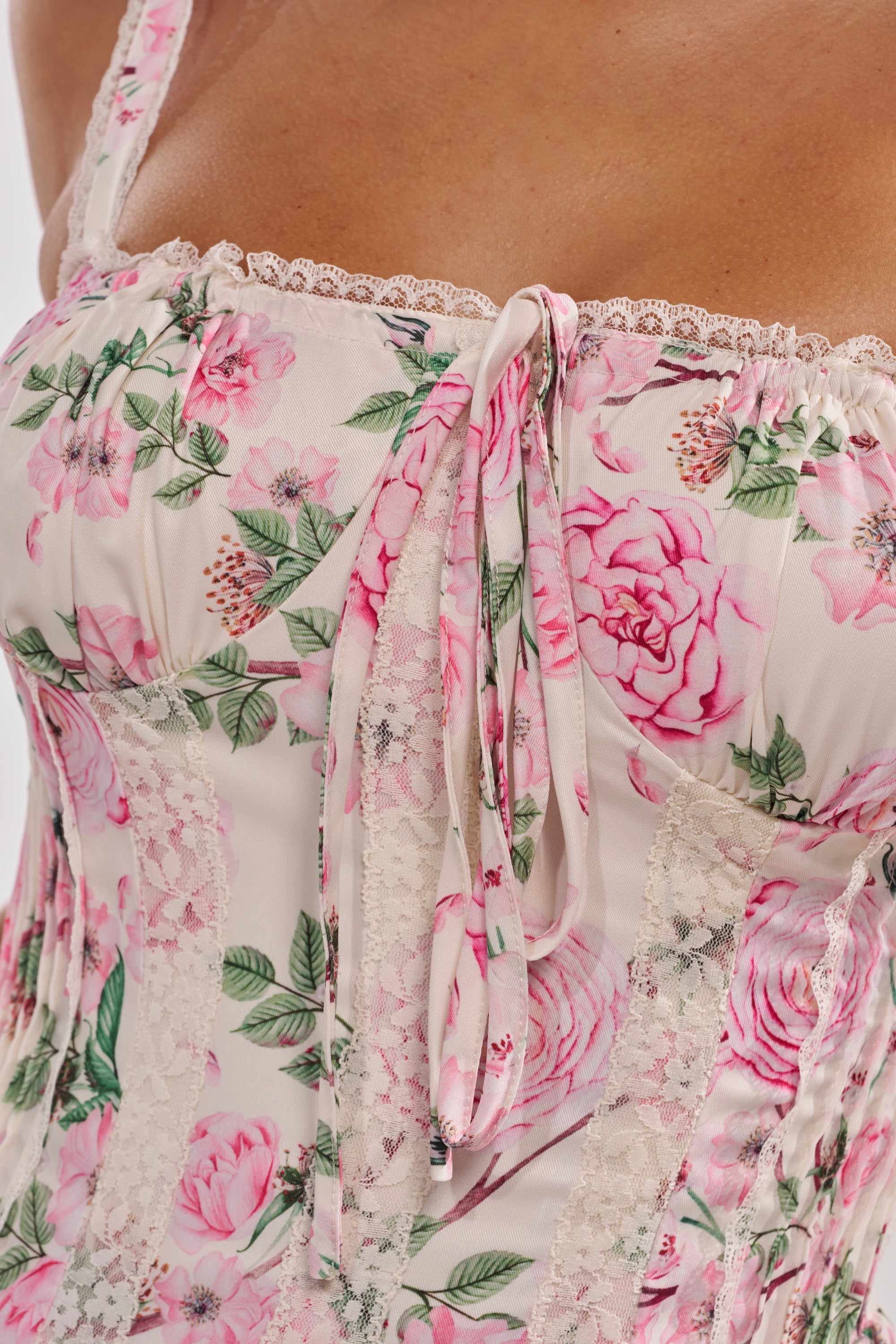 SELENE FLORAL MINI DRESS
